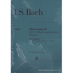 Bach J.S. Sonatas Bk 2 (Henle) (C maj, G min, E flat maj)