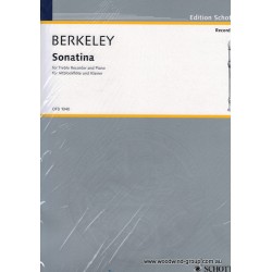 Berkeley L. Sonatina For Flute (Schott) Fl/Pno