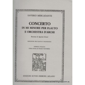 Mercadante, S. Concerto In E Min Op 57 (Zerboni)